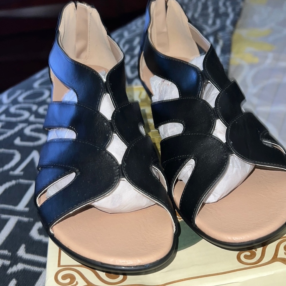 Summer Black Sandals
